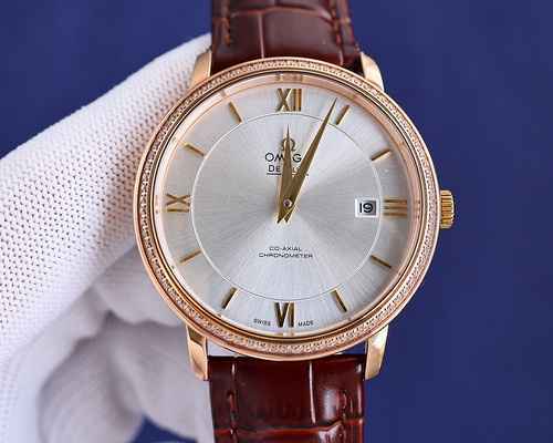 Omega Watch Orologio da uomo abbinato al movimento meccanico originale completamente automatico Cass