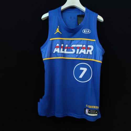 Maglia NBA All Star Eastern Conference 21 stagione Personalizzazione con stampa a caldo Durant Owen 